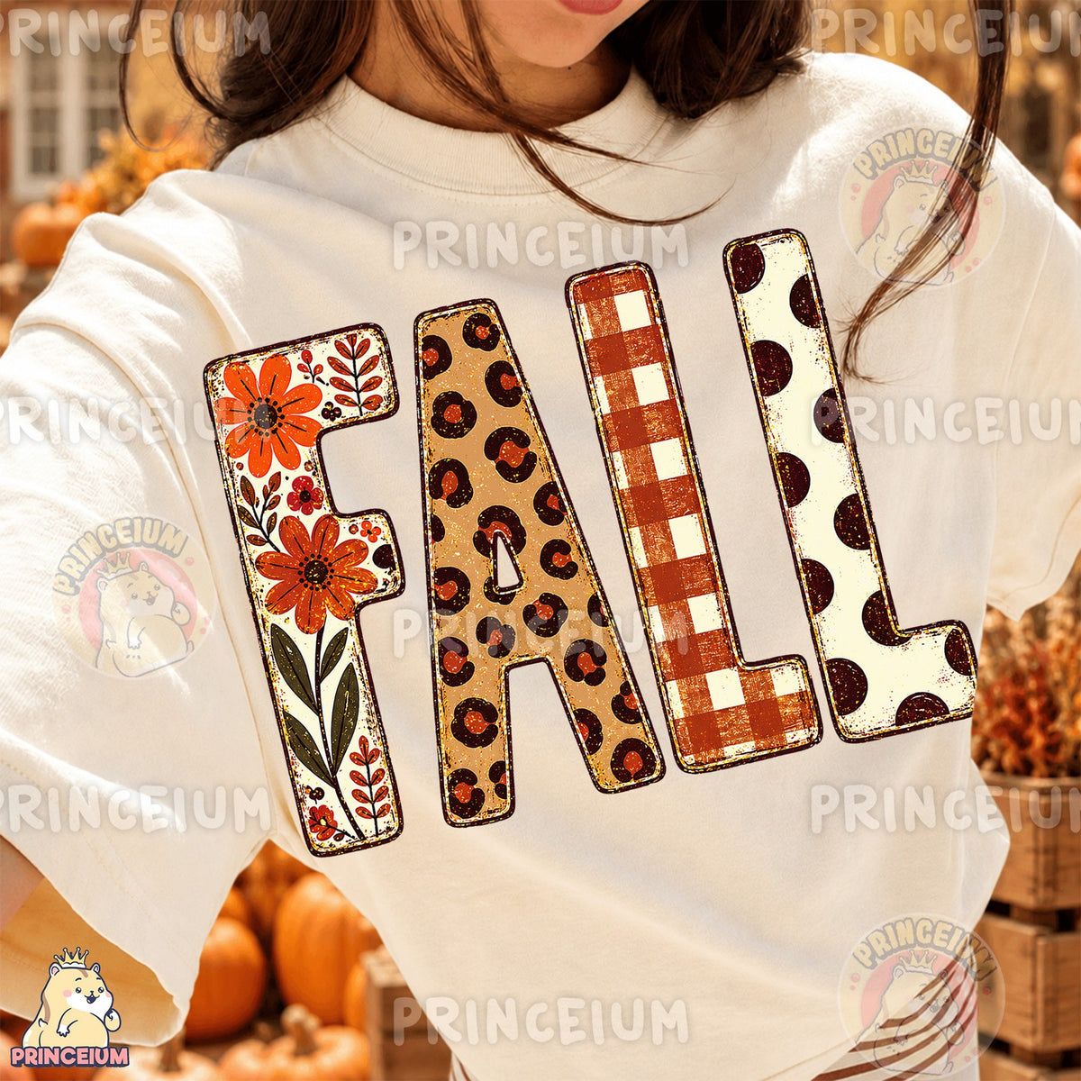 Fall Patterned Letters