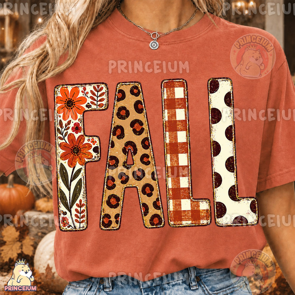 Fall Patterned Letters
