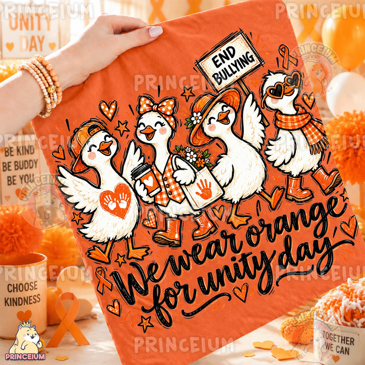 Unity Day Geese End Bullying