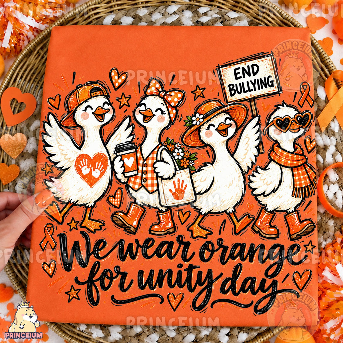 Unity Day Geese End Bullying