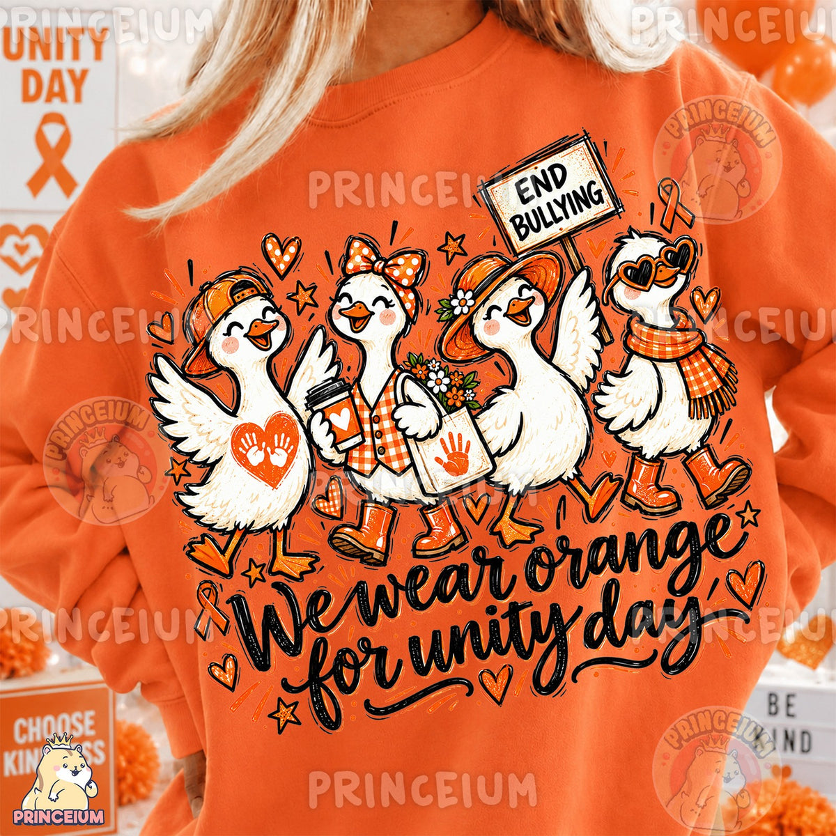 Unity Day Geese End Bullying