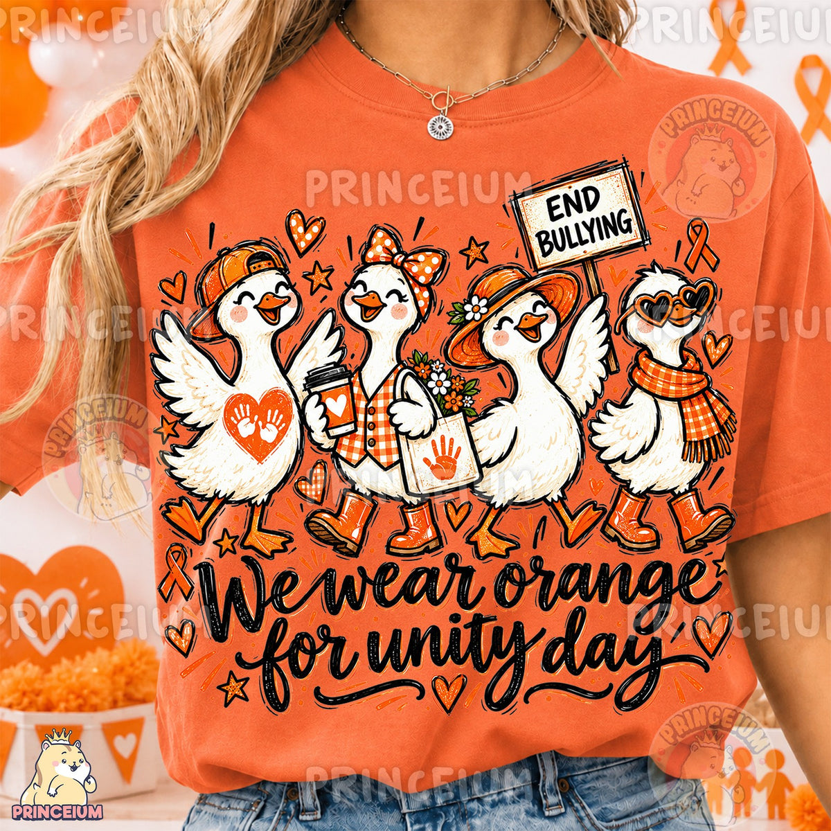 Unity Day Geese End Bullying