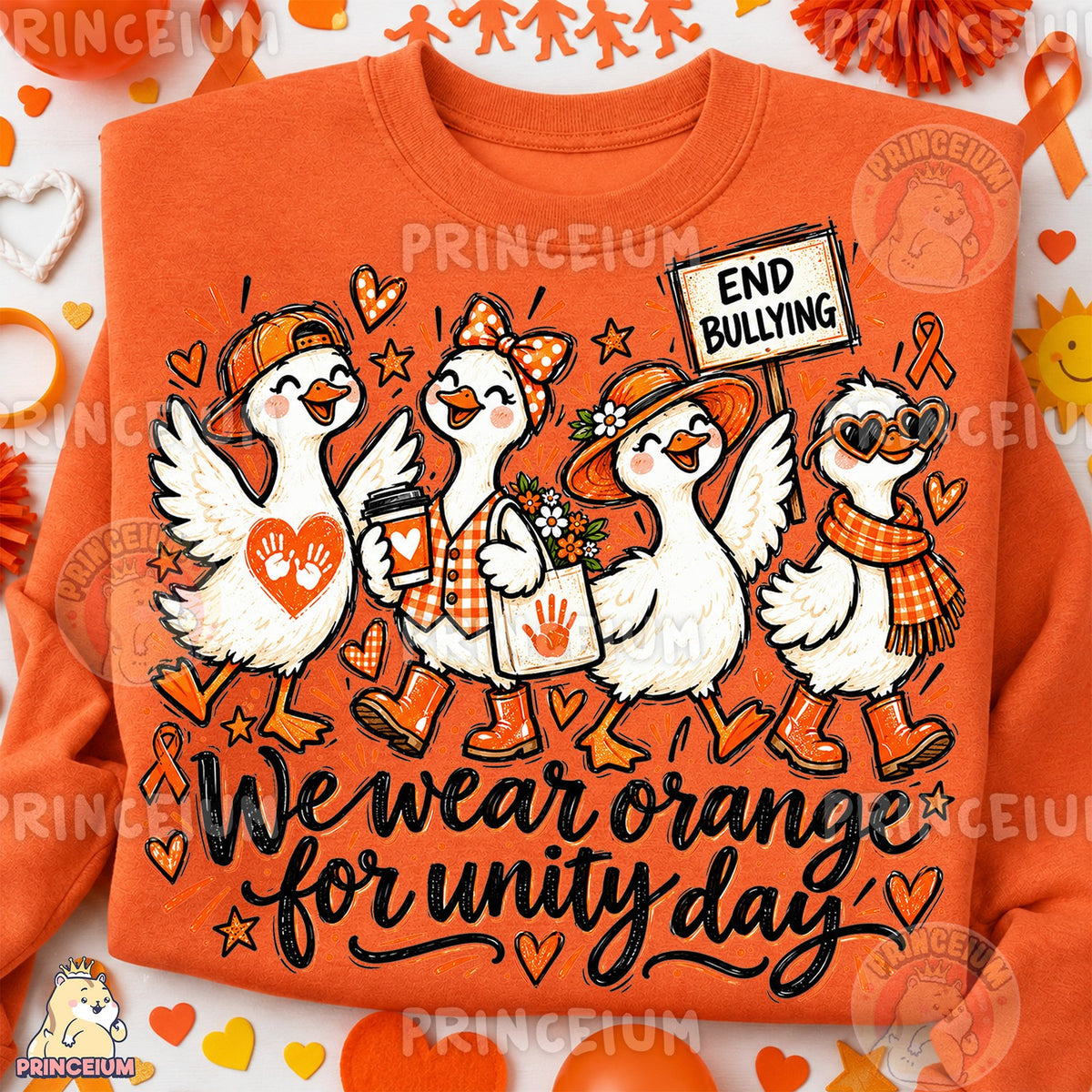 Unity Day Geese End Bullying