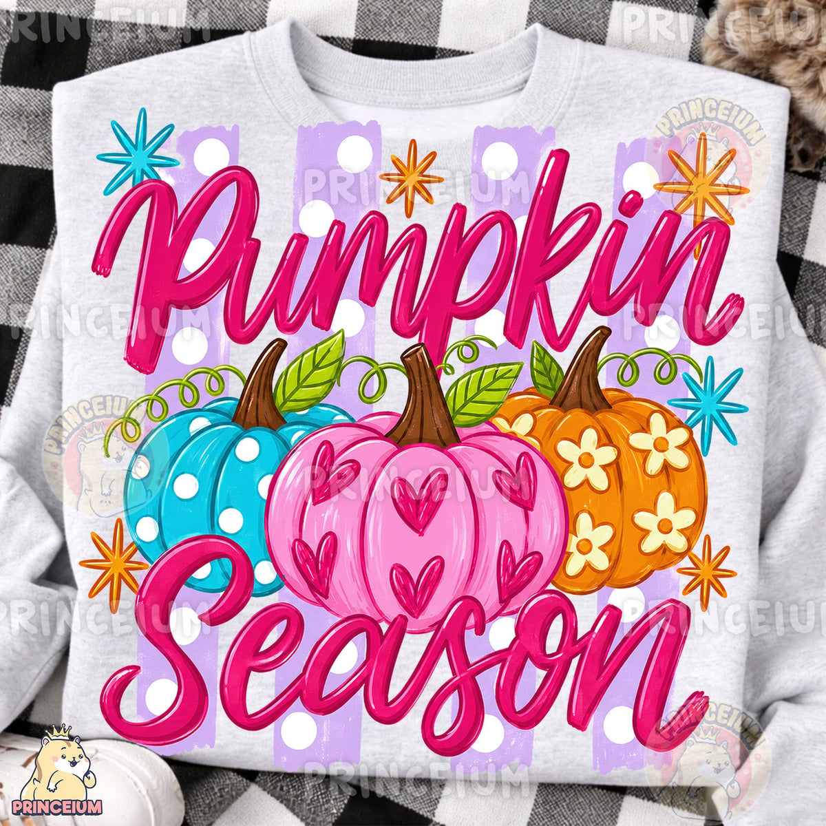 Pumpkin Season Pastel Pumpkins