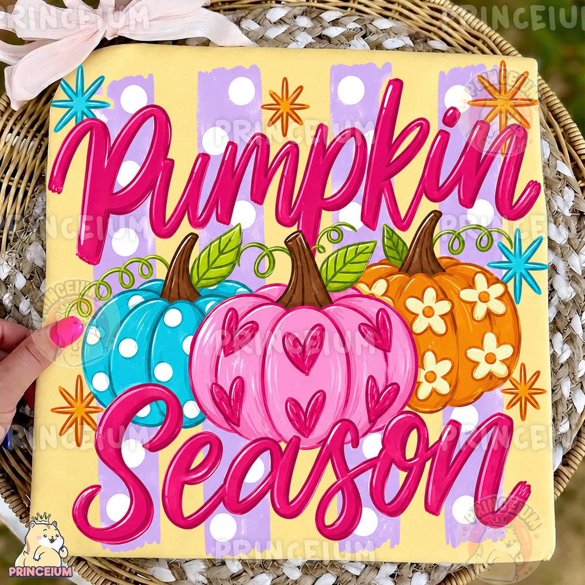 Pumpkin Season Pastel Pumpkins