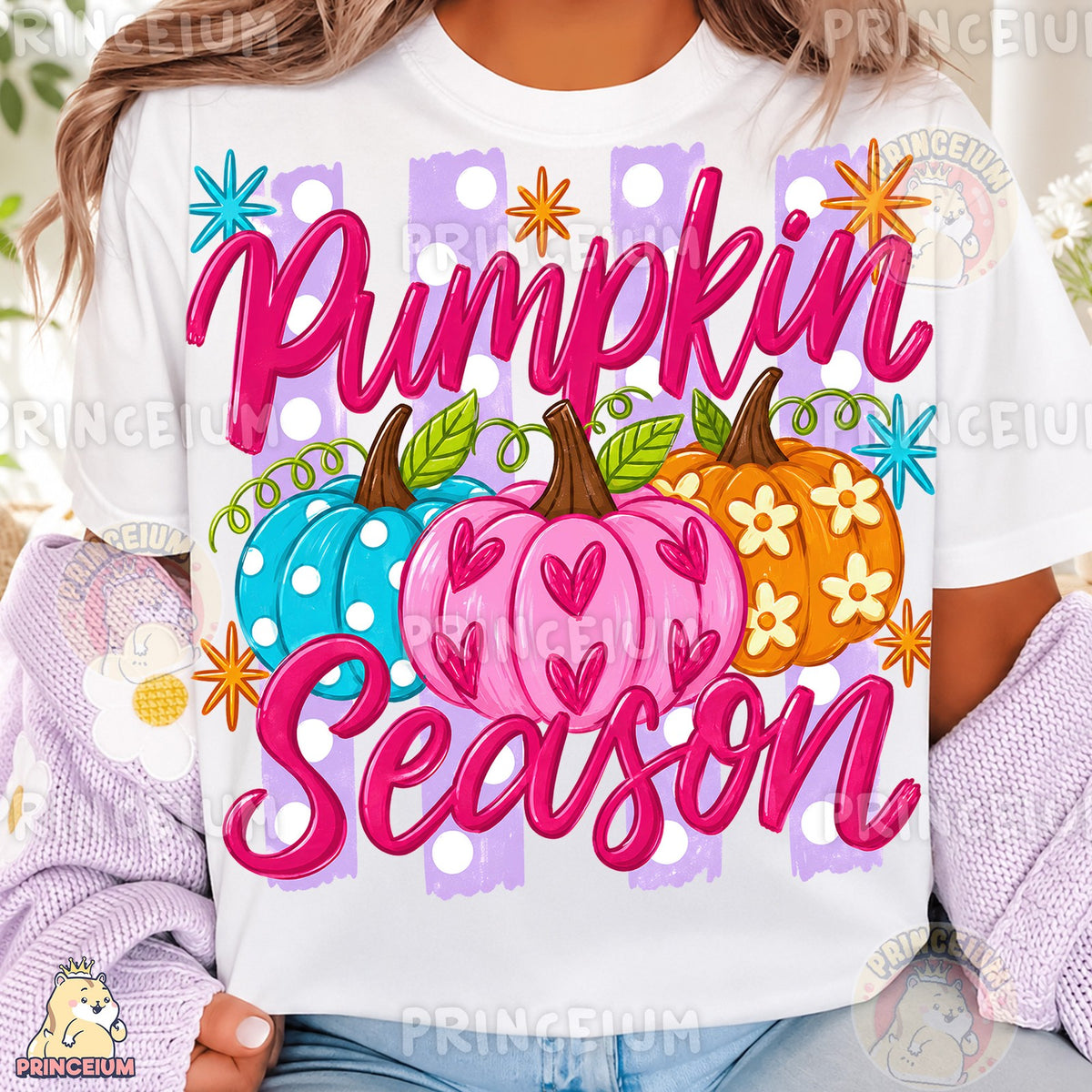 Pumpkin Season Pastel Pumpkins