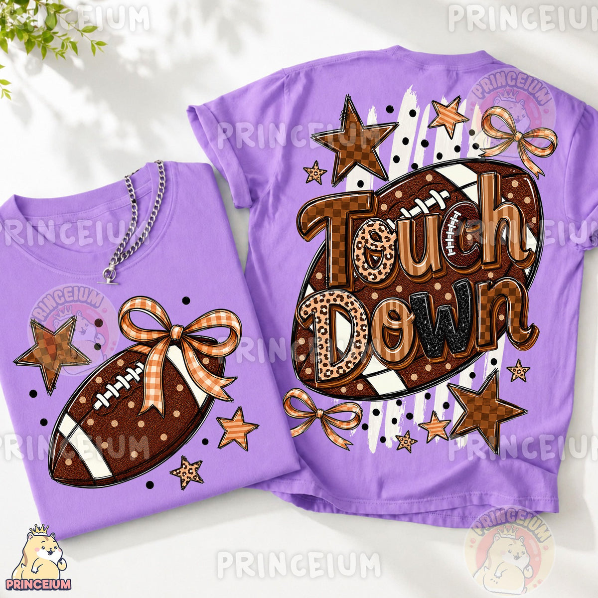 Touchdown Football Front and Back