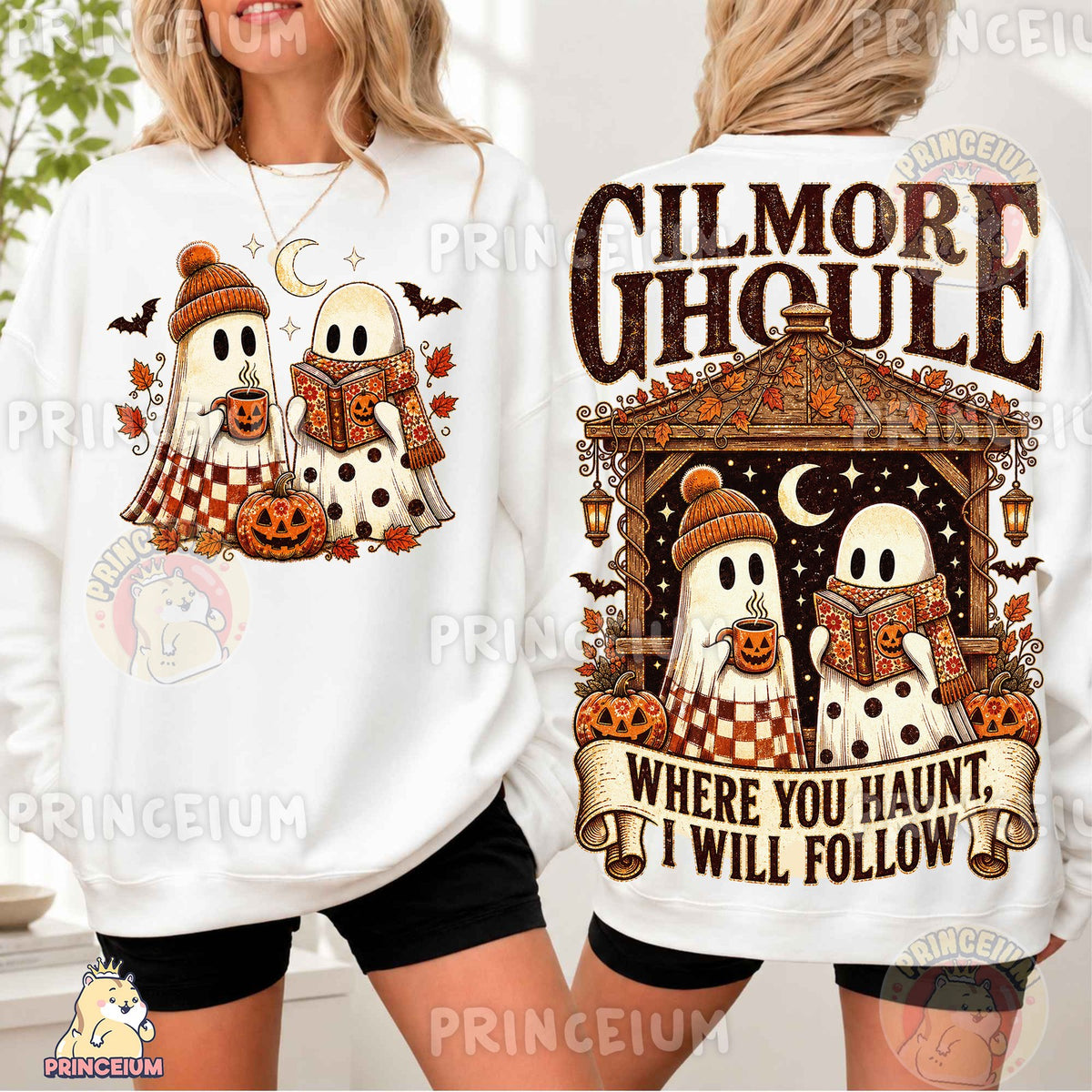 Gilmore Ghoule Ghosts Front and Back