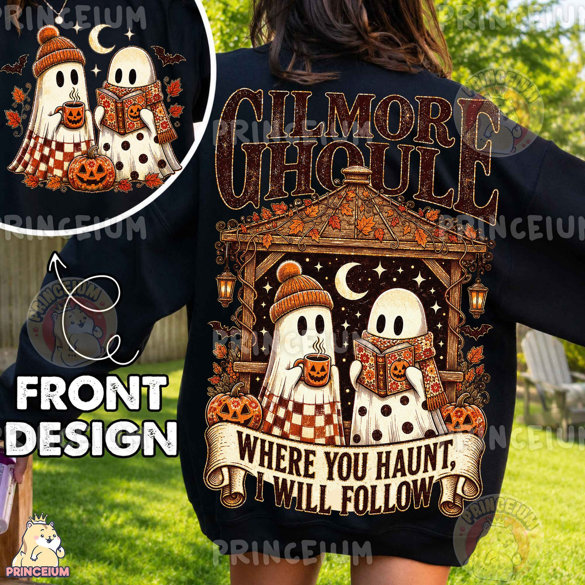 Gilmore Ghoule Ghosts Front and Back