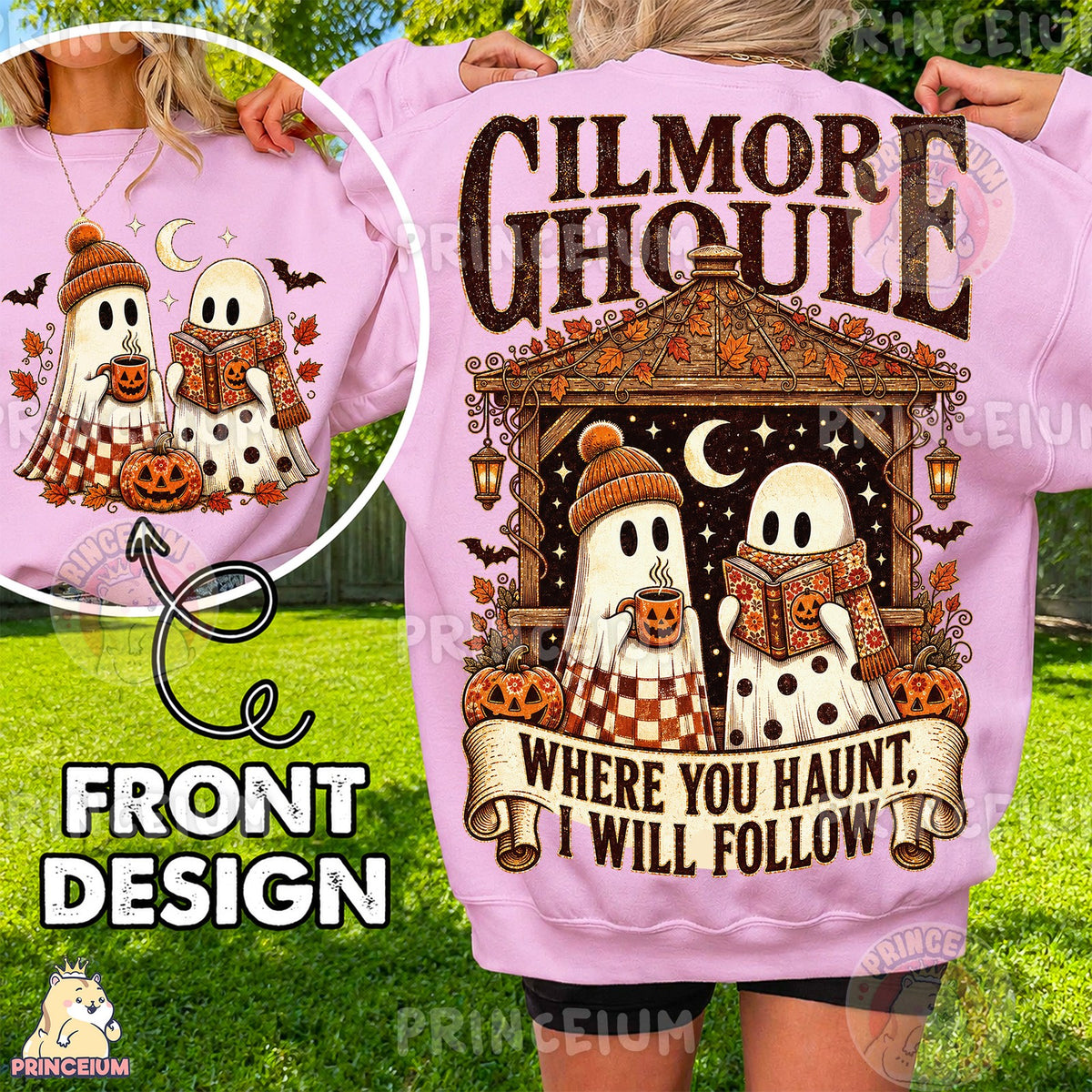 Gilmore Ghoule Ghosts Front and Back