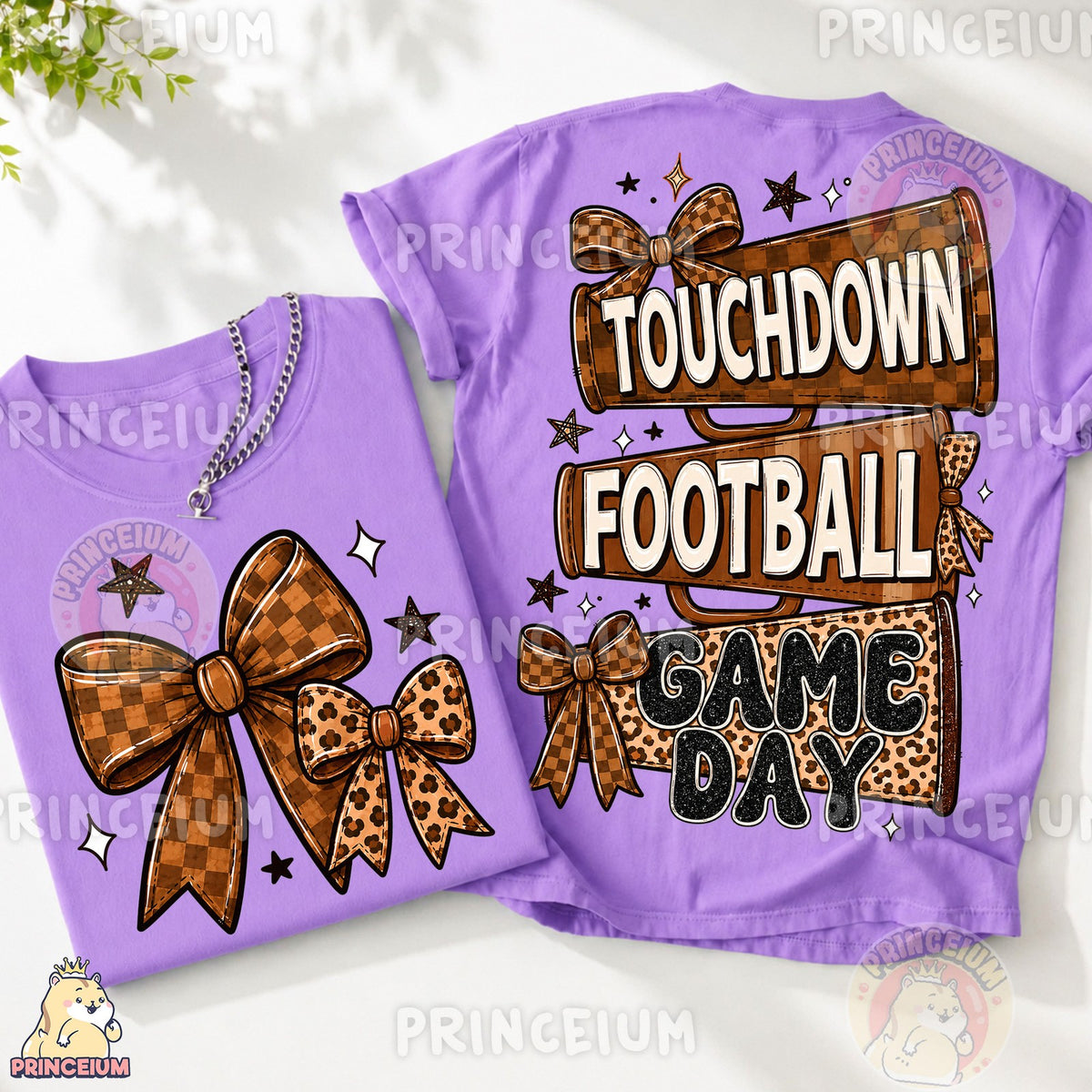 Touchdown Football Game Day Front and Back