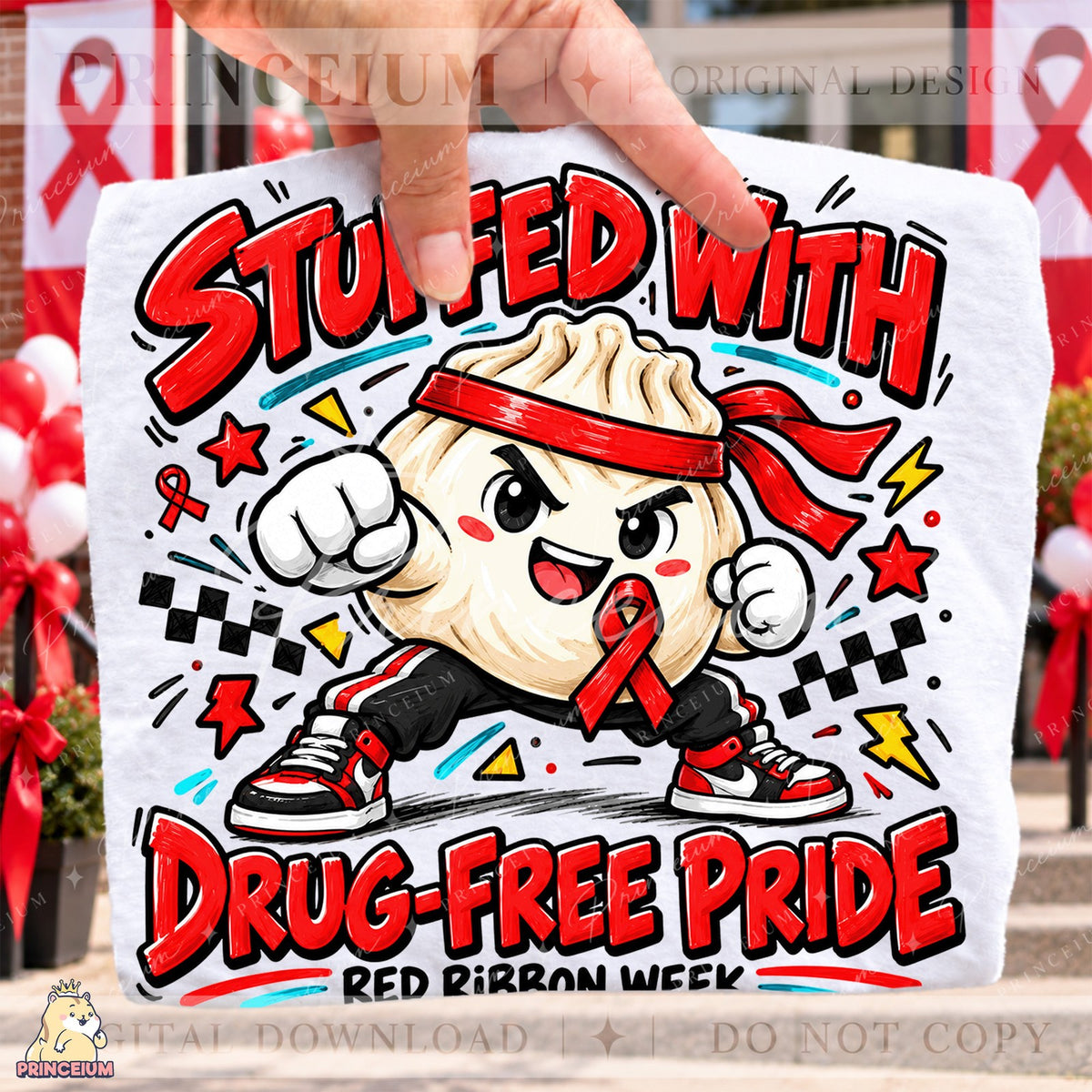 Stuffed With Drug-Free Pride