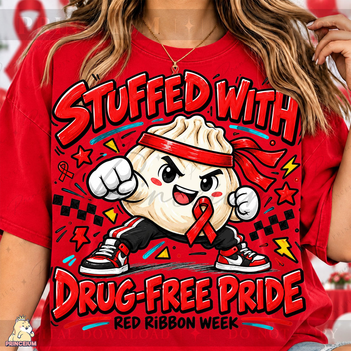 Stuffed With Drug-Free Pride