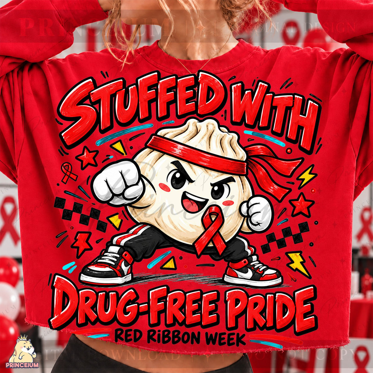 Stuffed With Drug-Free Pride