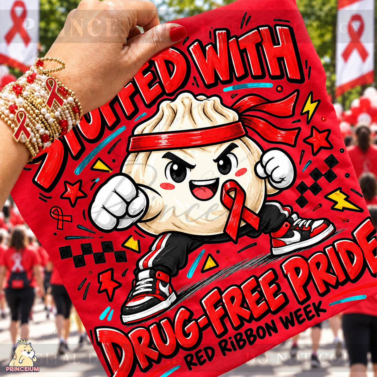 Stuffed With Drug-Free Pride