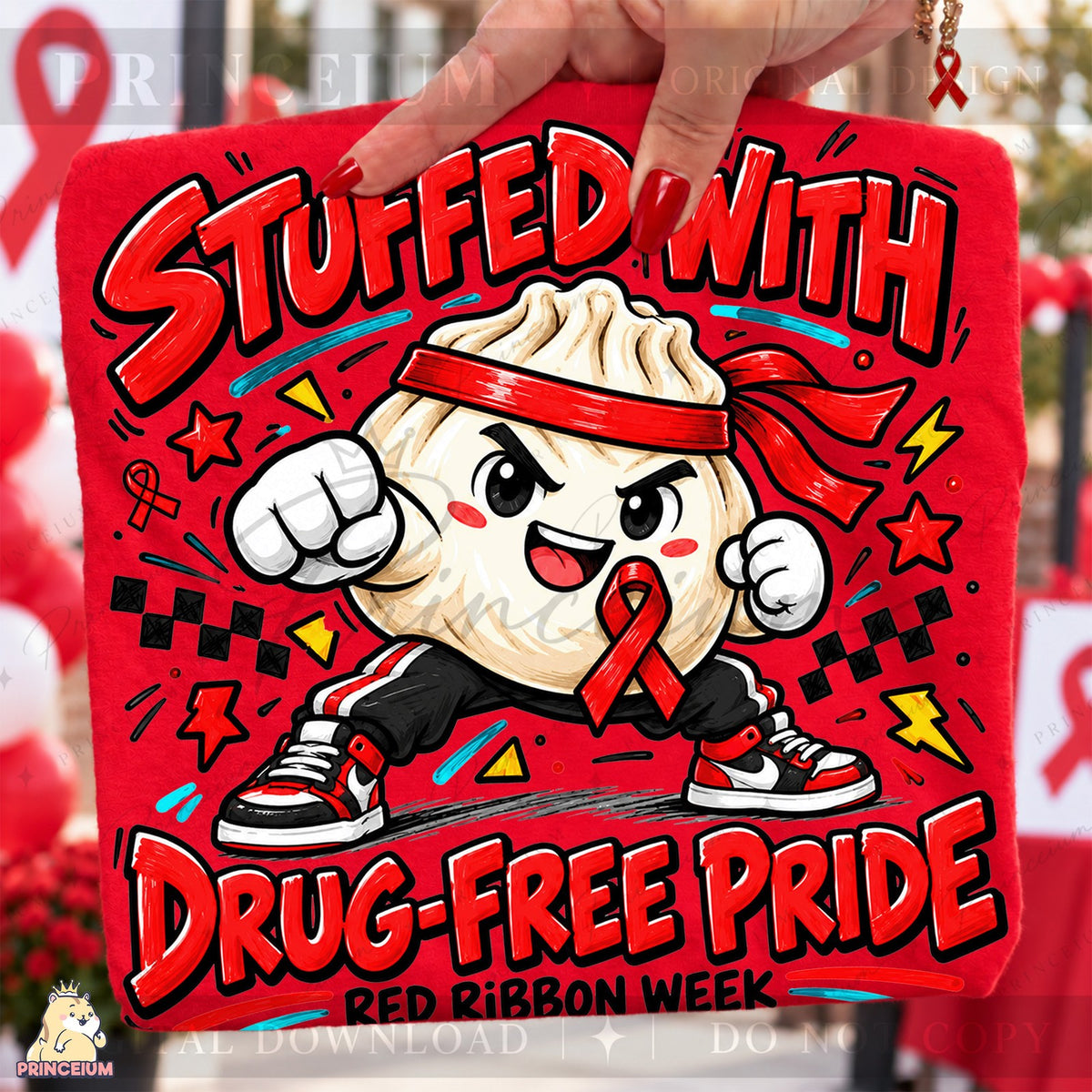 Stuffed With Drug-Free Pride