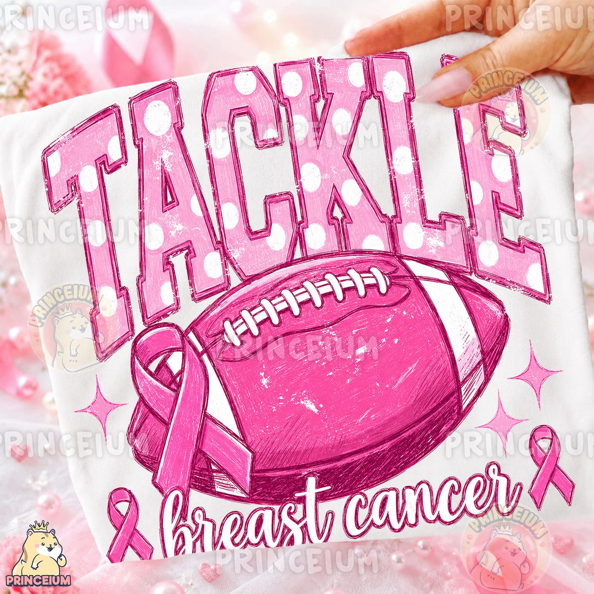 Tackle Breast Cancer Football