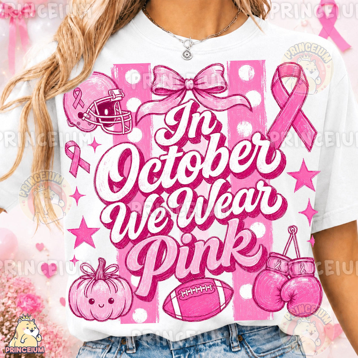 In October We Wear Pink Football
