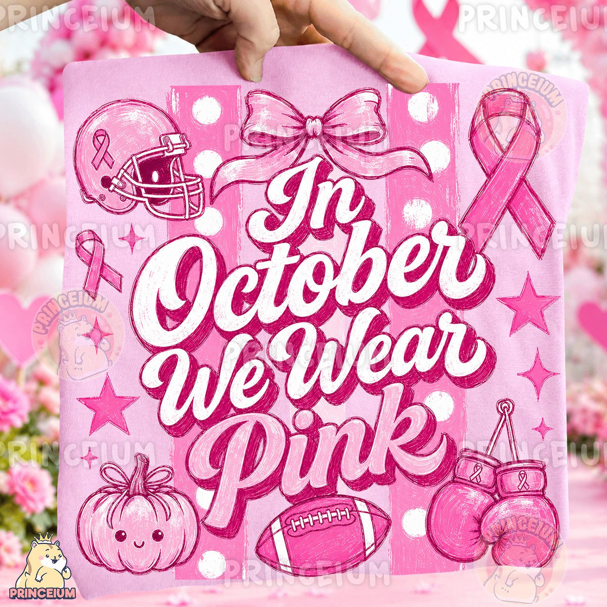 In October We Wear Pink Football