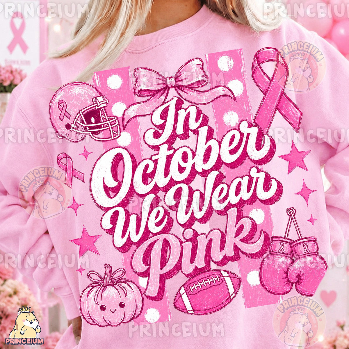In October We Wear Pink Football