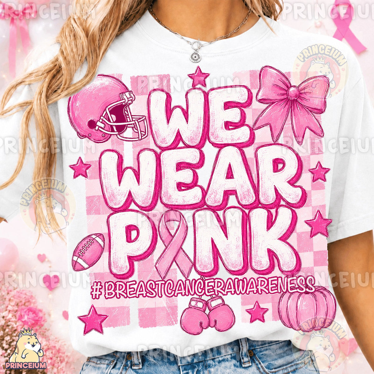 We Wear Pink Breast Cancer Awareness