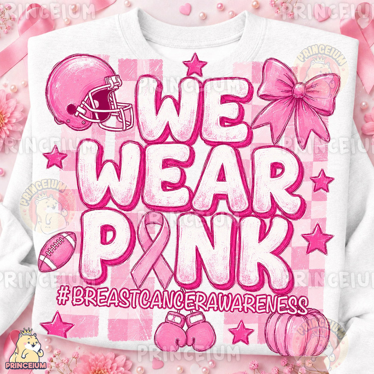 We Wear Pink Breast Cancer Awareness