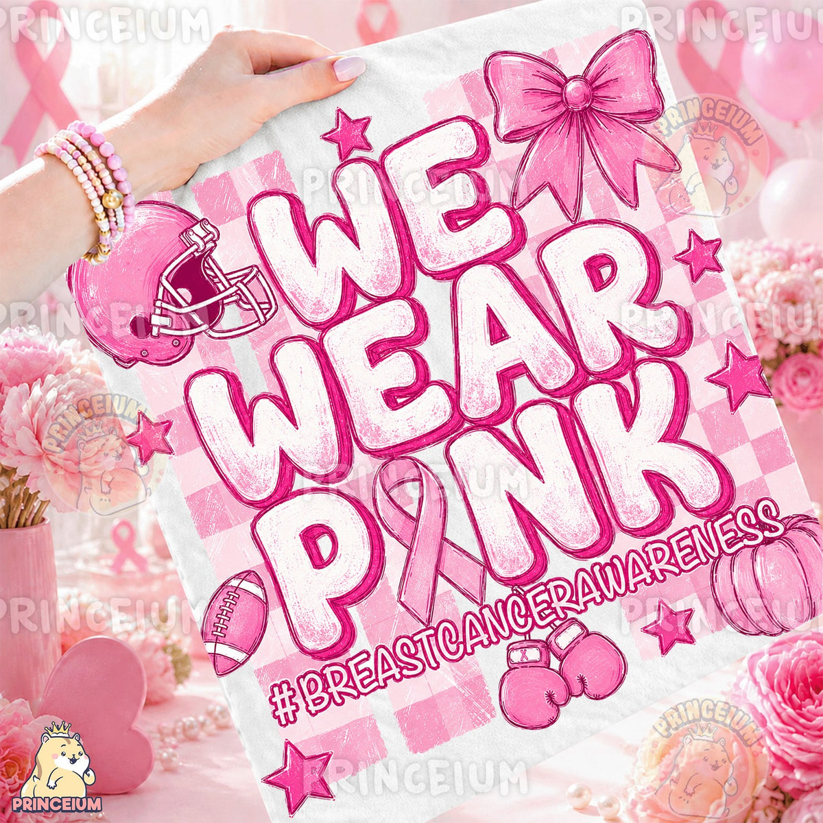 We Wear Pink Breast Cancer Awareness