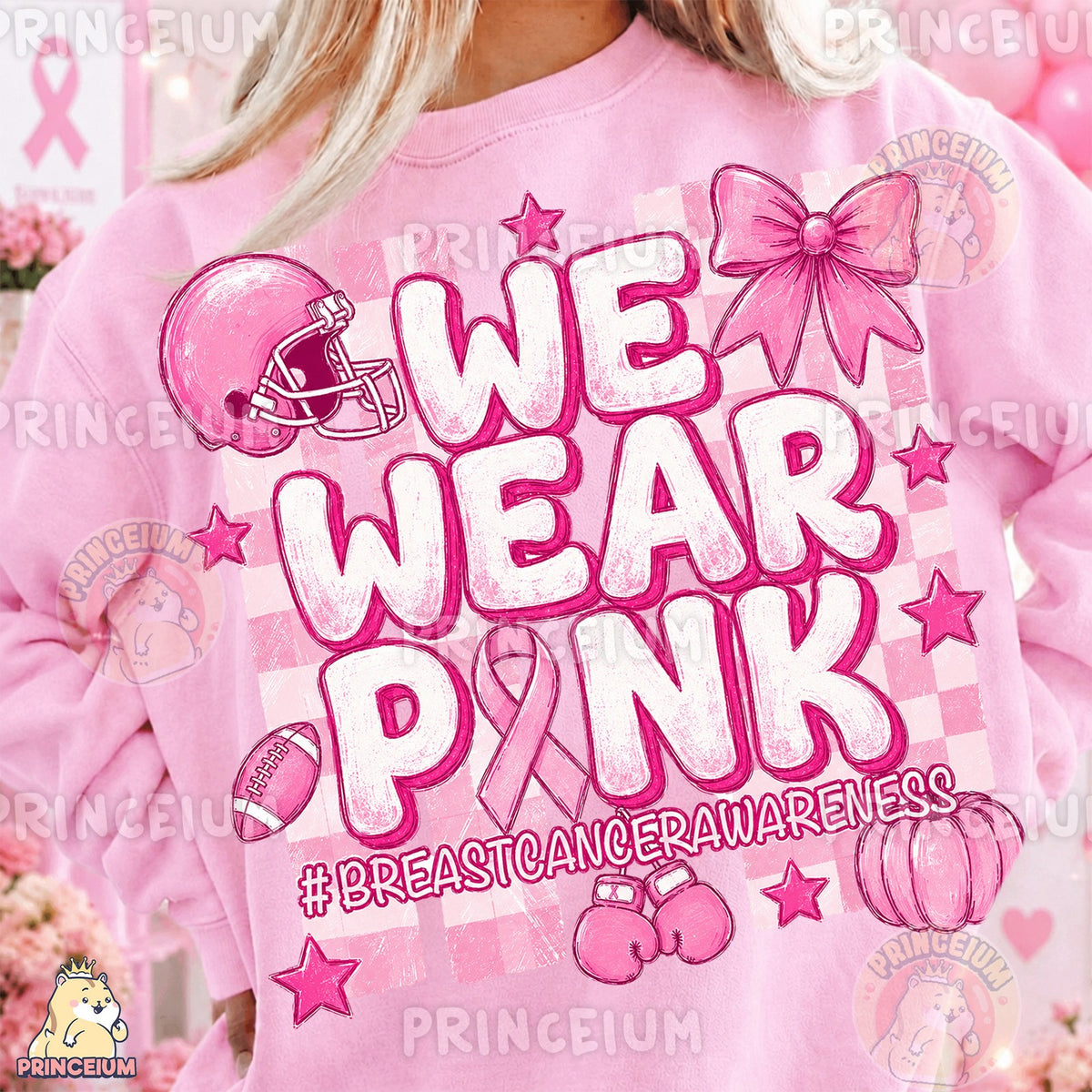 We Wear Pink Breast Cancer Awareness
