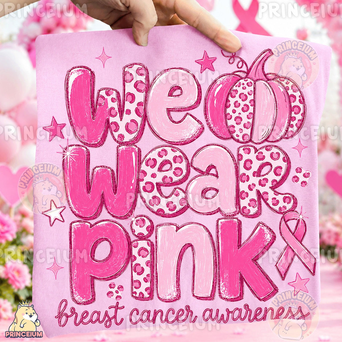 We Wear Pink Breast Cancer Awareness