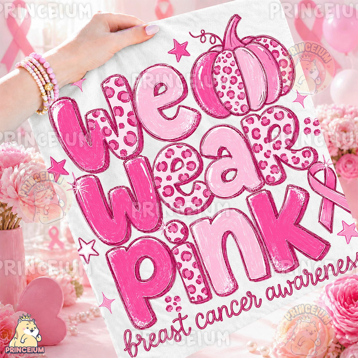 We Wear Pink Breast Cancer Awareness