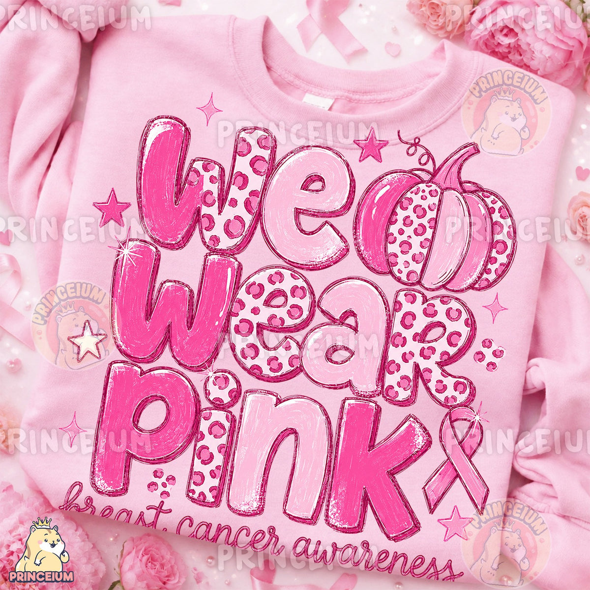 We Wear Pink Breast Cancer Awareness