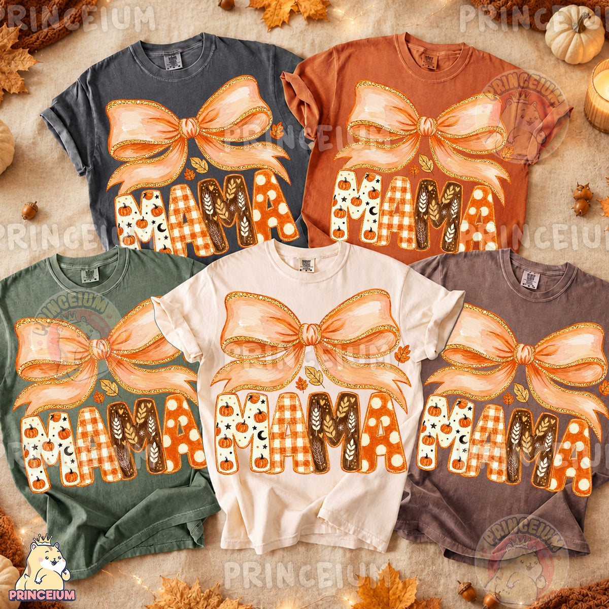 Coquette Fall Mama Bow