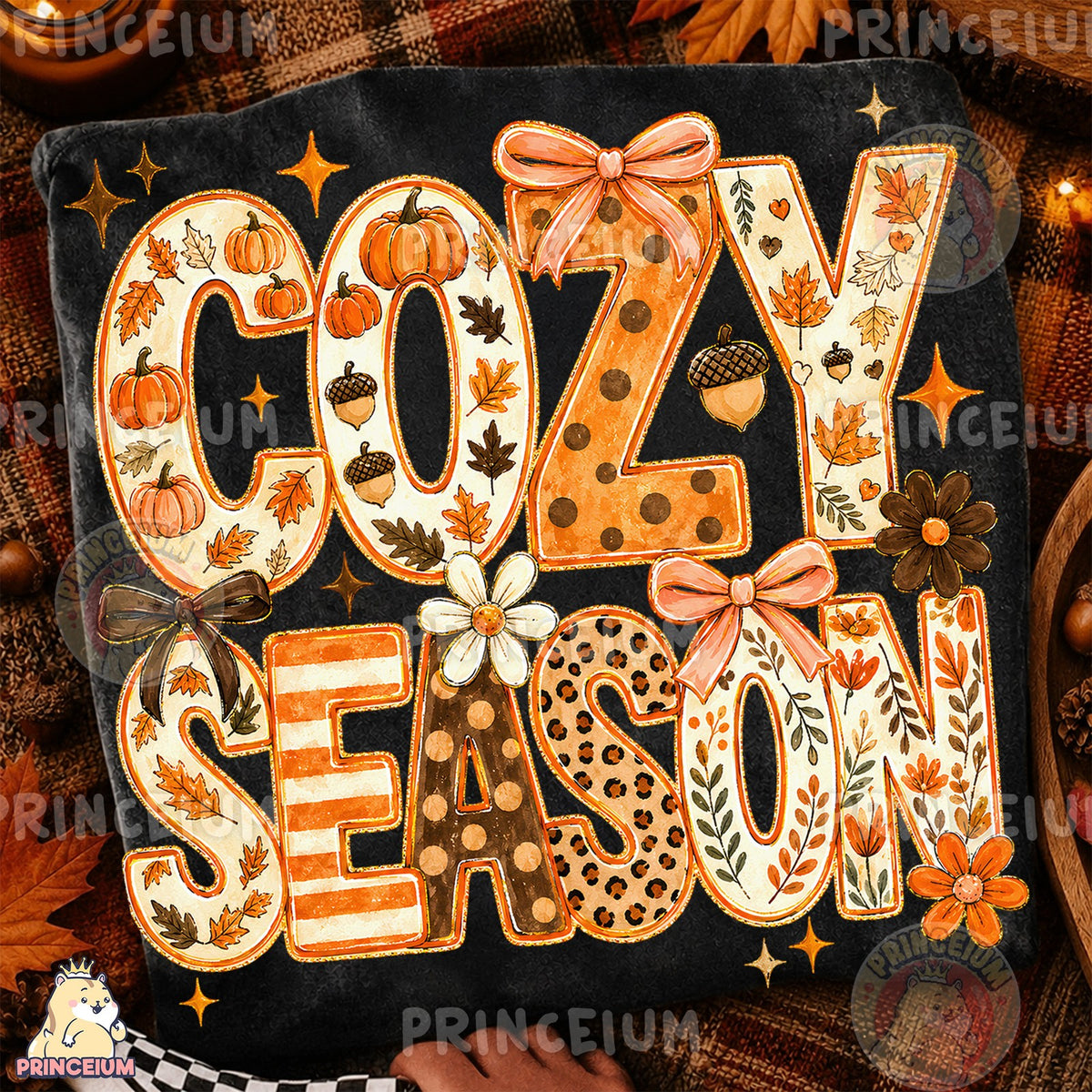 Cozy Season Fall Lettering