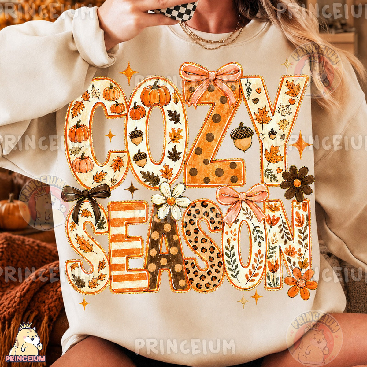 Cozy Season Fall Lettering