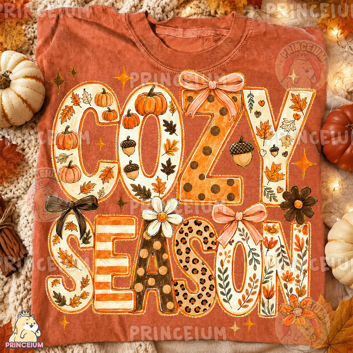 Cozy Season Fall Lettering