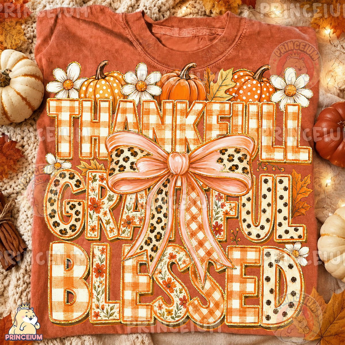Thankful Grateful Blessed Coquette