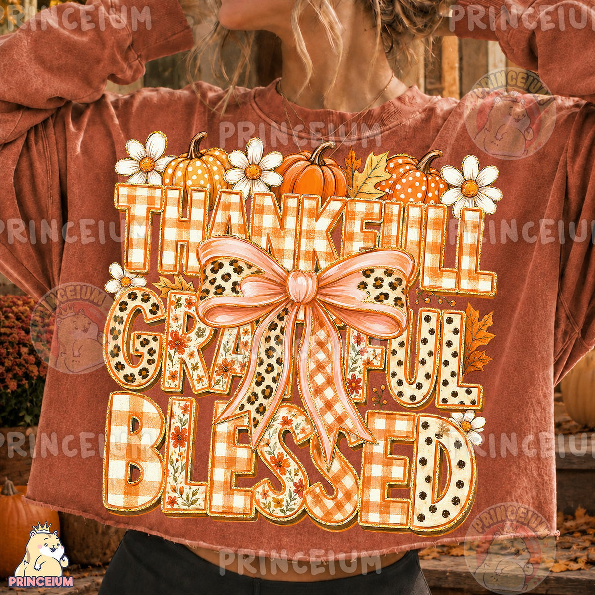 Thankful Grateful Blessed Coquette