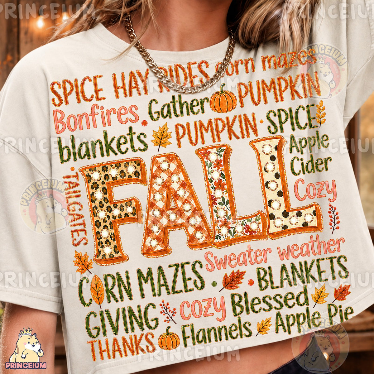 Cozy Fall Word Art