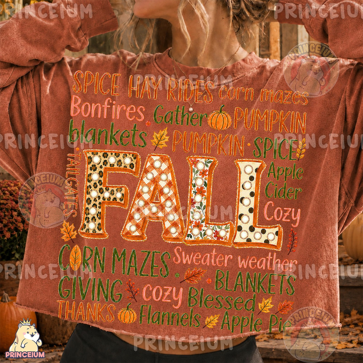 Cozy Fall Word Art