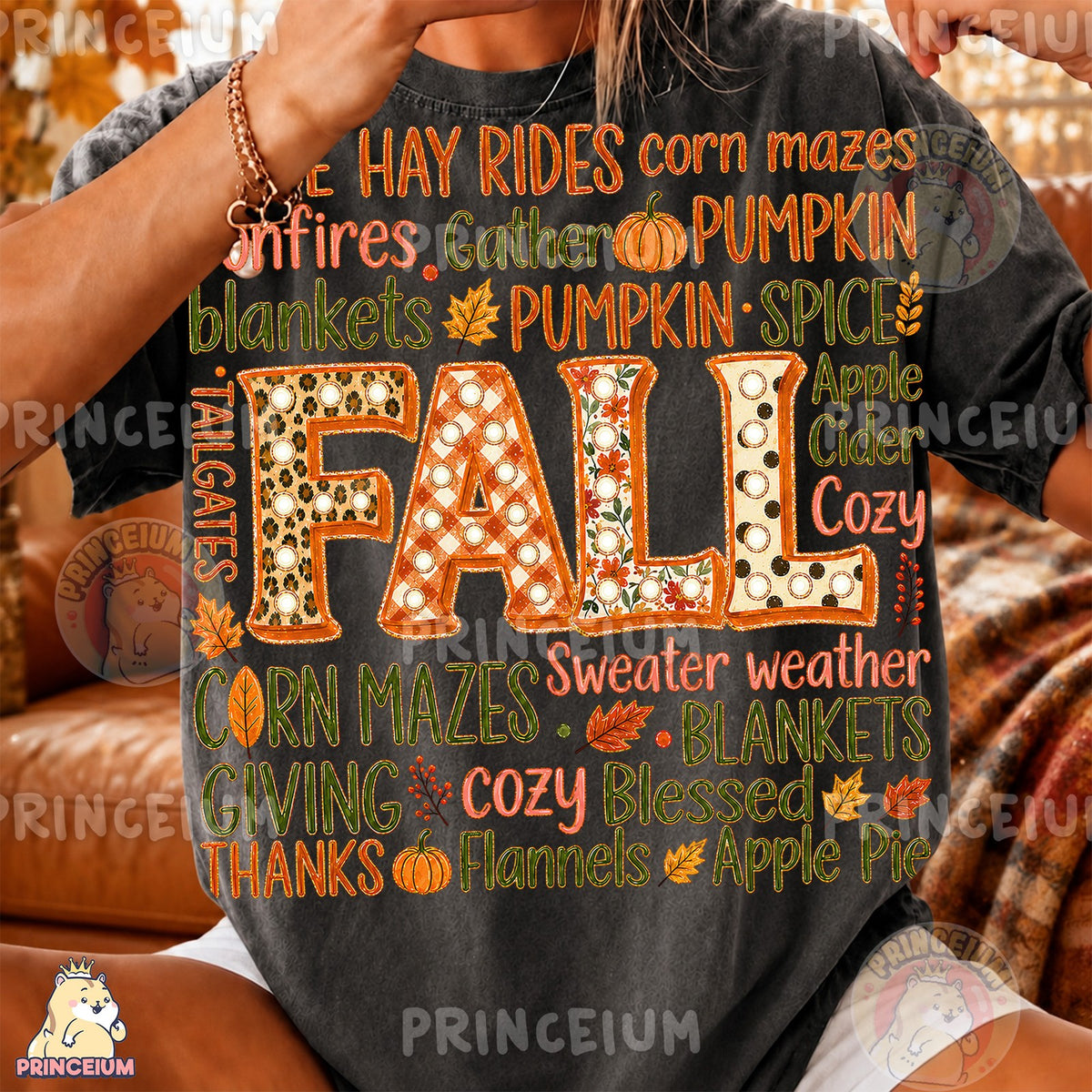 Cozy Fall Word Art