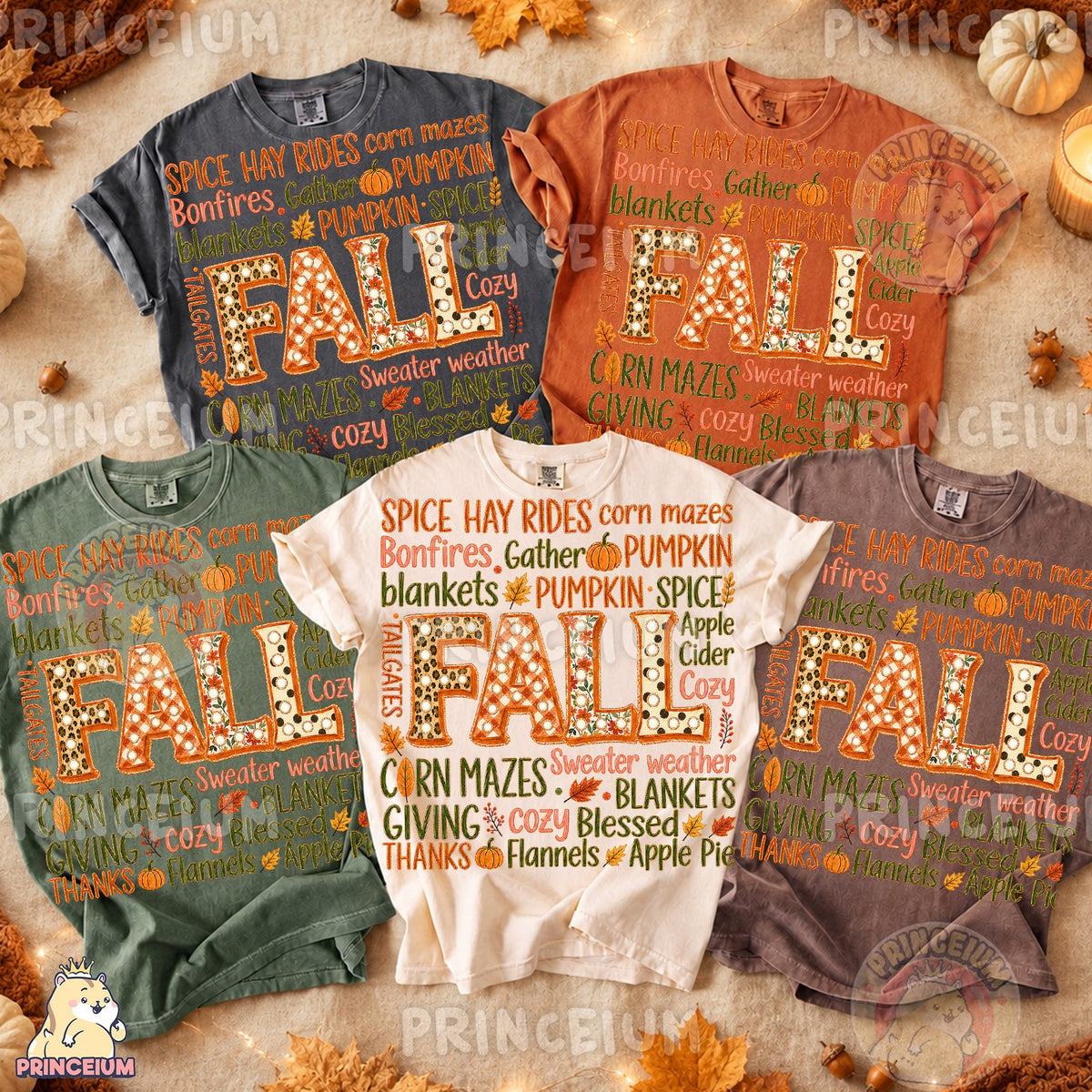Cozy Fall Word Art