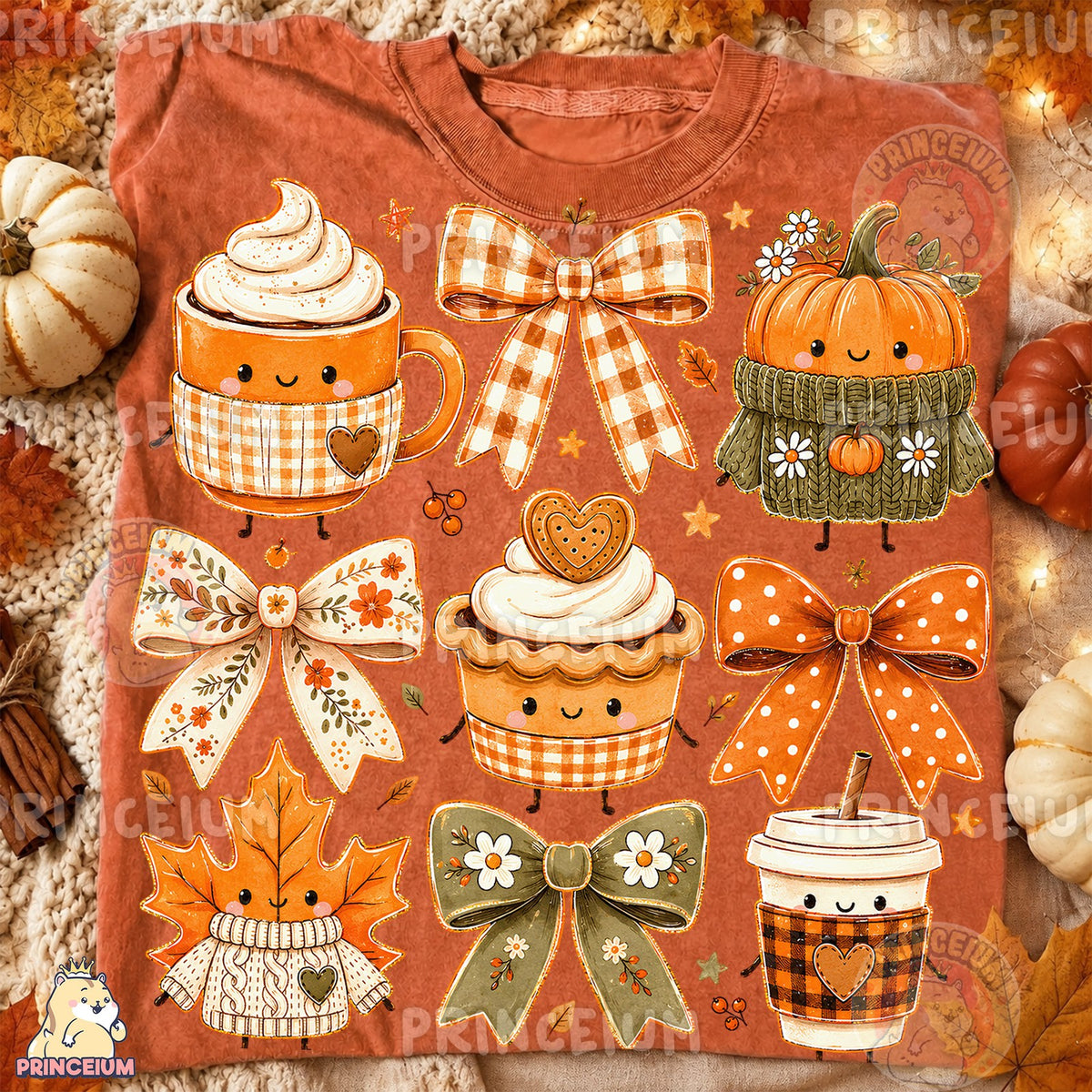 Pumpkin Latte & Cozy Pumpkin Fall