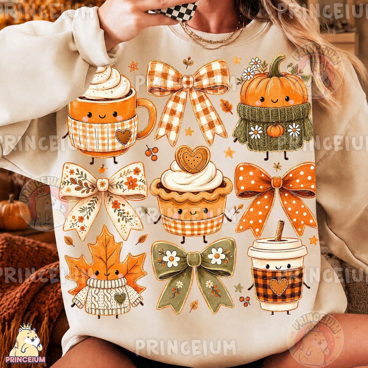 Pumpkin Latte & Cozy Pumpkin Fall