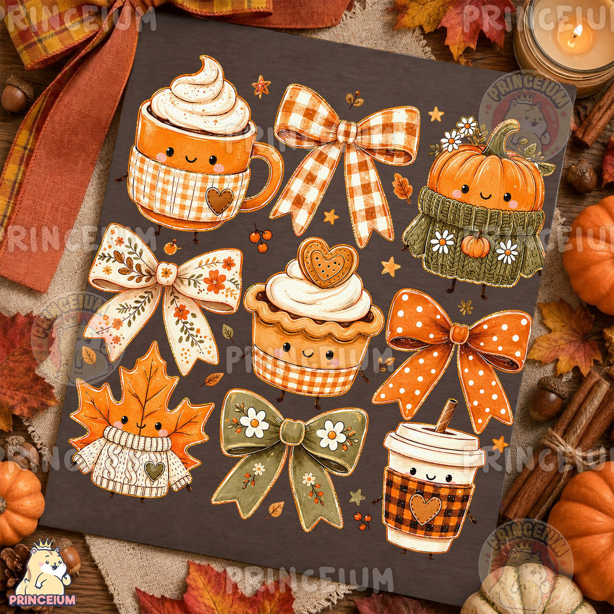 Pumpkin Latte & Cozy Pumpkin Fall