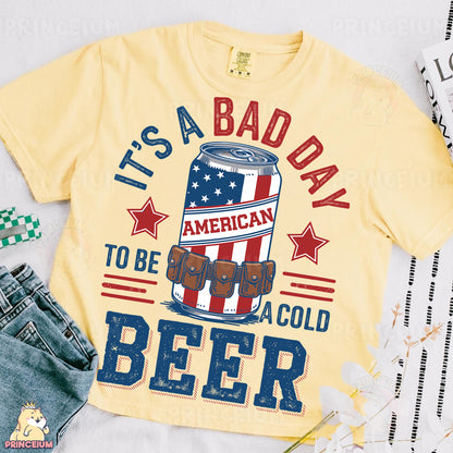 a t - shirt that says it's a bad day to be a cold