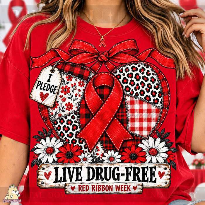 Live Drug-Free Red Ribbon Week