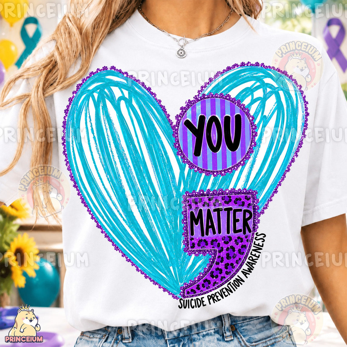 You Matter Suicide Prevention Heart
