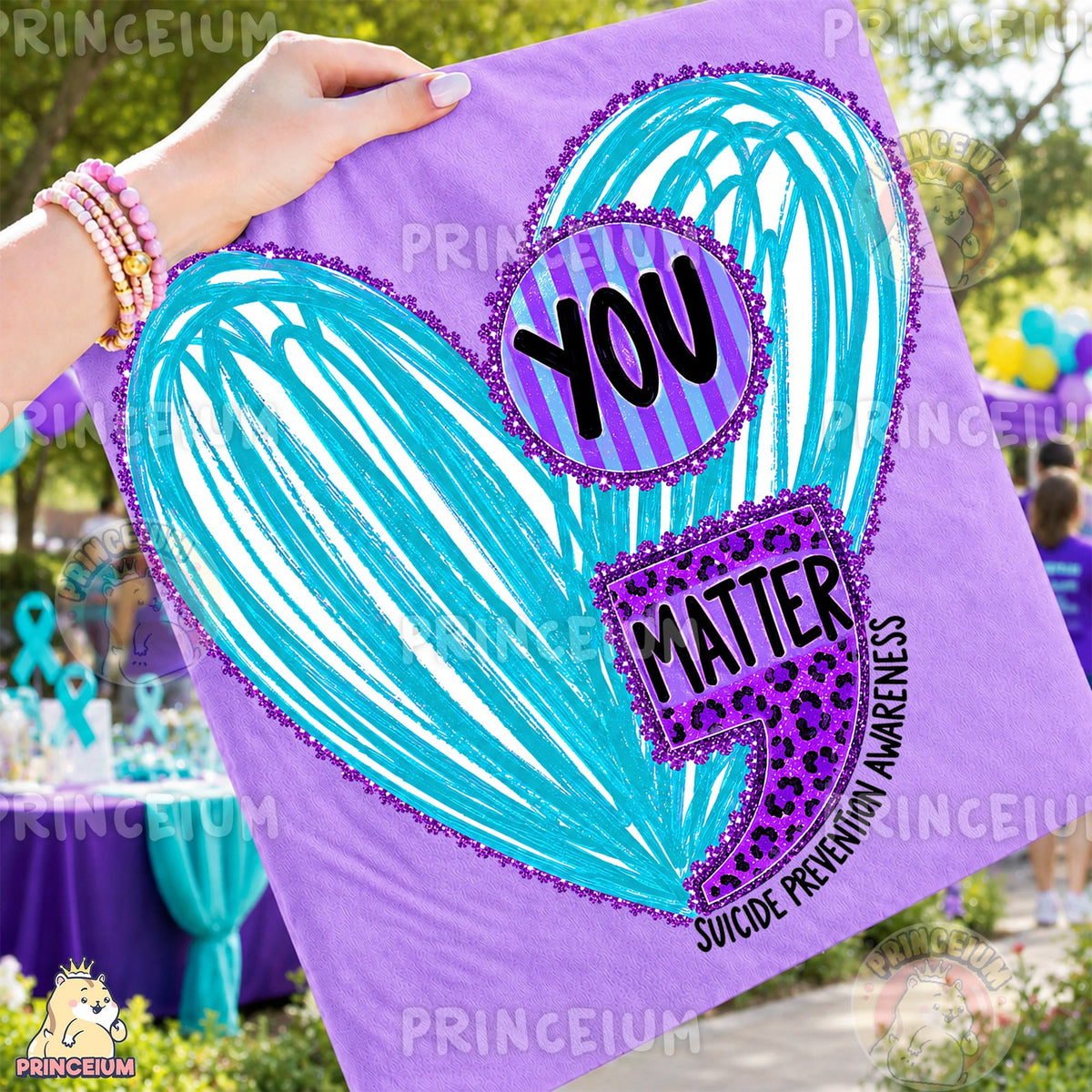You Matter Suicide Prevention Heart