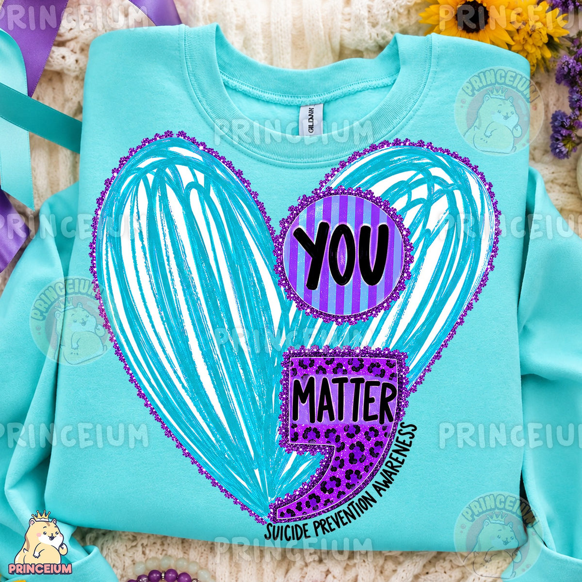 You Matter Suicide Prevention Heart