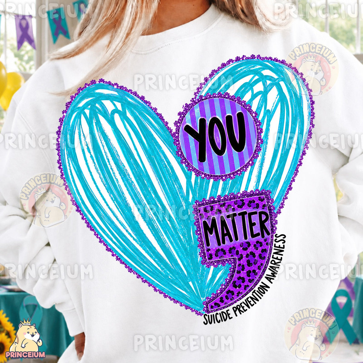 You Matter Suicide Prevention Heart
